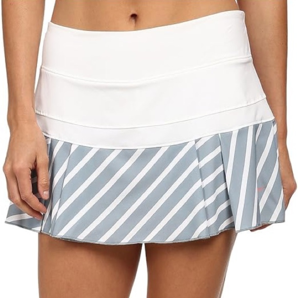 Nike Dri-Fit Striped Tennis Skirt Skort